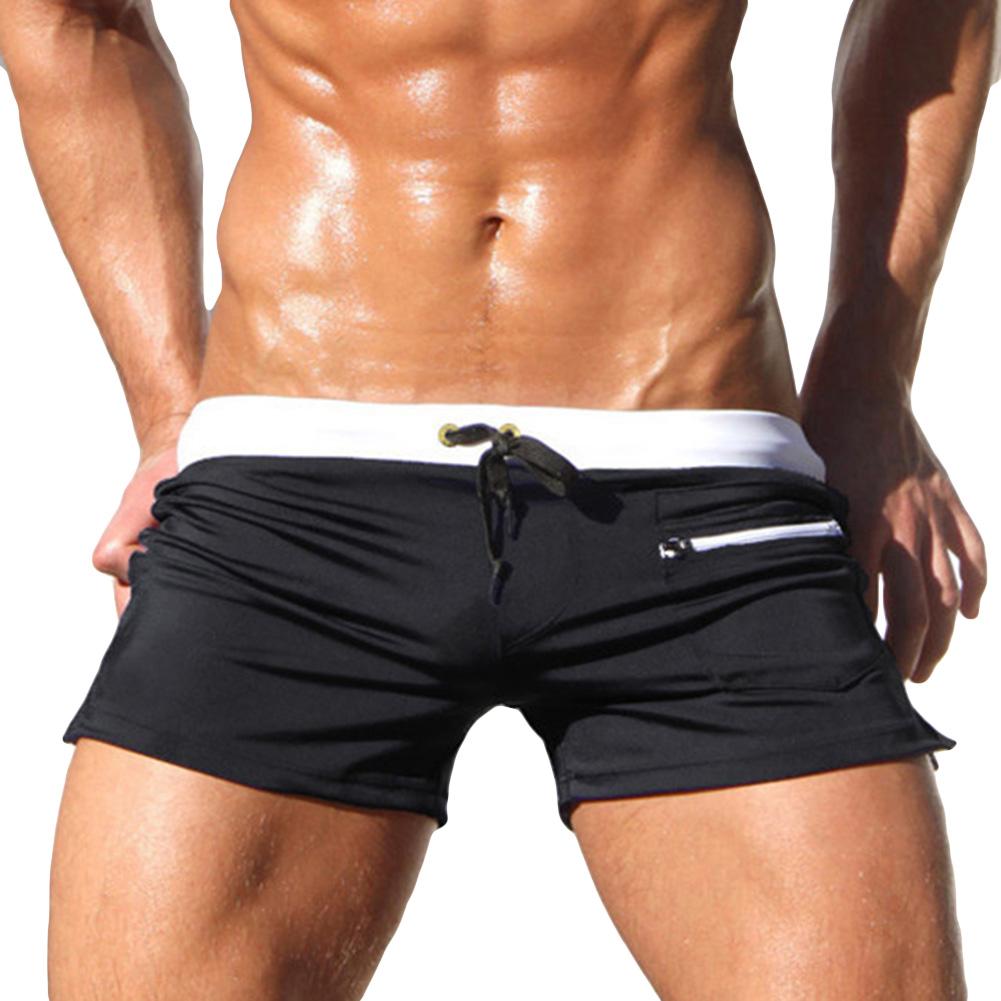 Men Solid Color Swimming Trunk - đánh giá và giá Trunks Board Surf