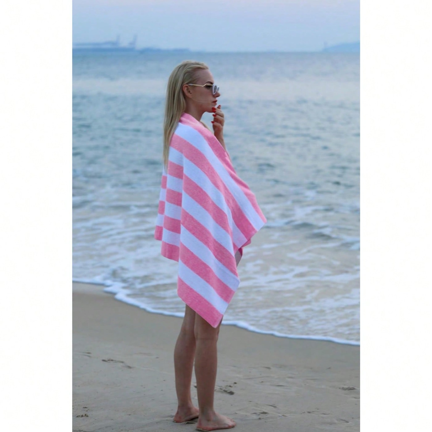 1 PC Large Oversized Beach Tow - đánh giá và giá Beach Towel Large