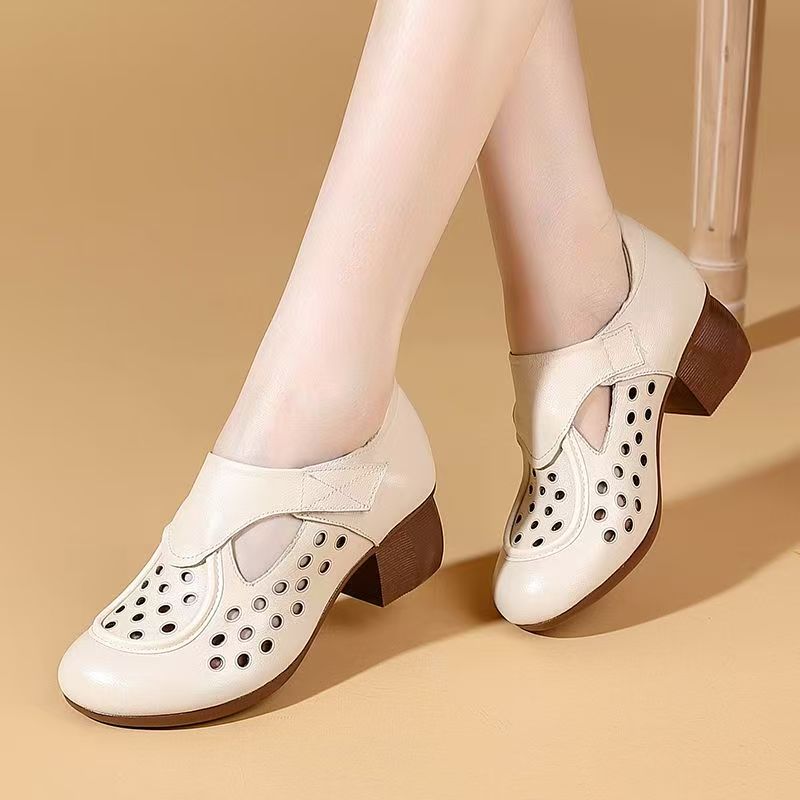 Women's Summer New Leather Hol - đánh giá và giá Casual Sandal Leather