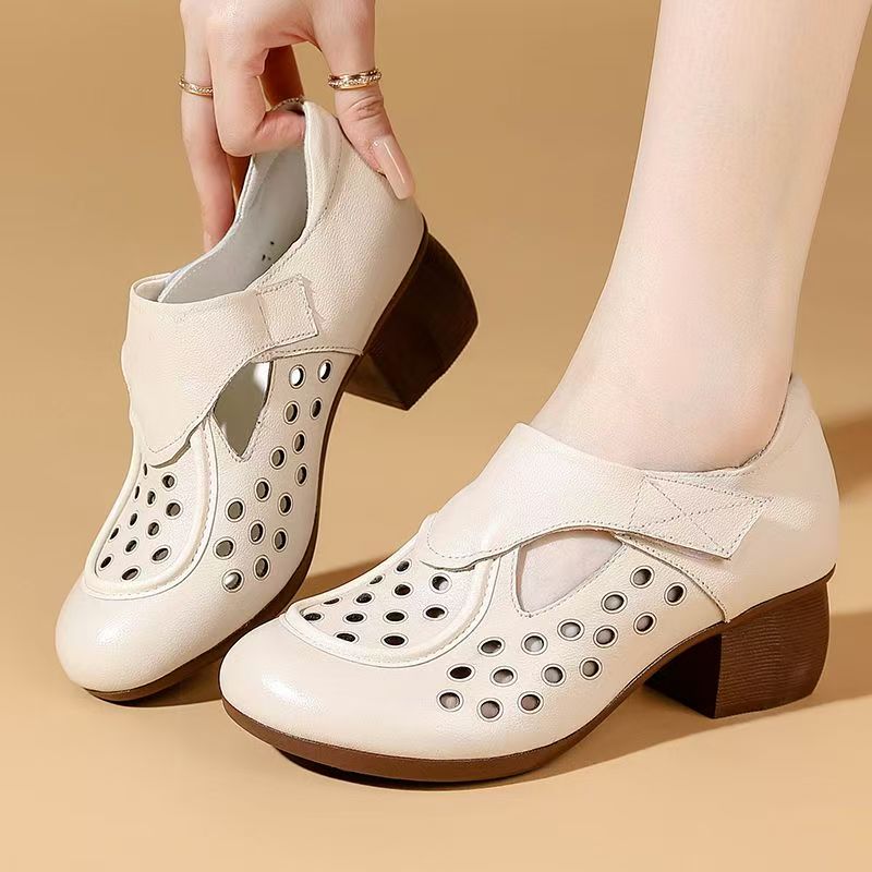 Women's Summer New Leather Hol - đánh giá và giá Casual Sandal Leather