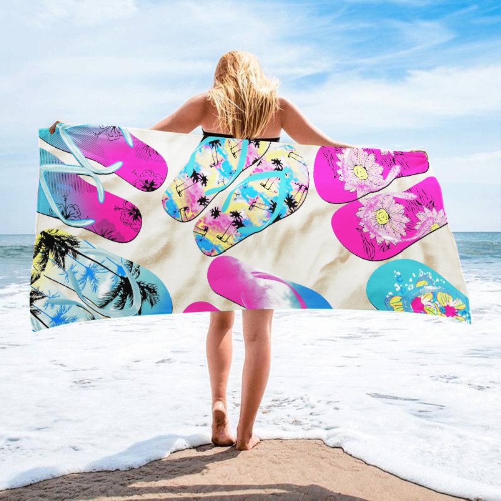 1PC Large Size Beach Blanket M - đánh giá và giá Beach Towel Large