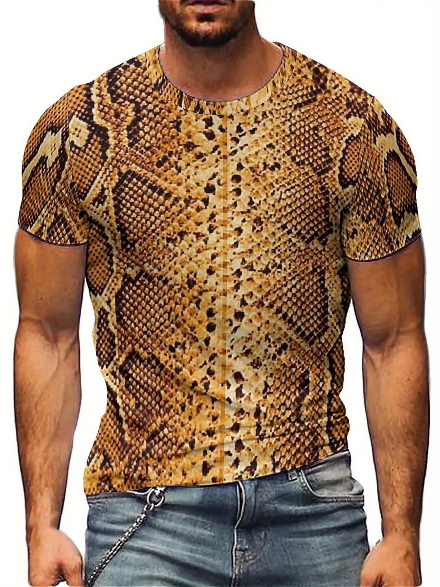 Men'S 3D Print Snake Graphic T - đánh giá và giá Tee Graphic Print